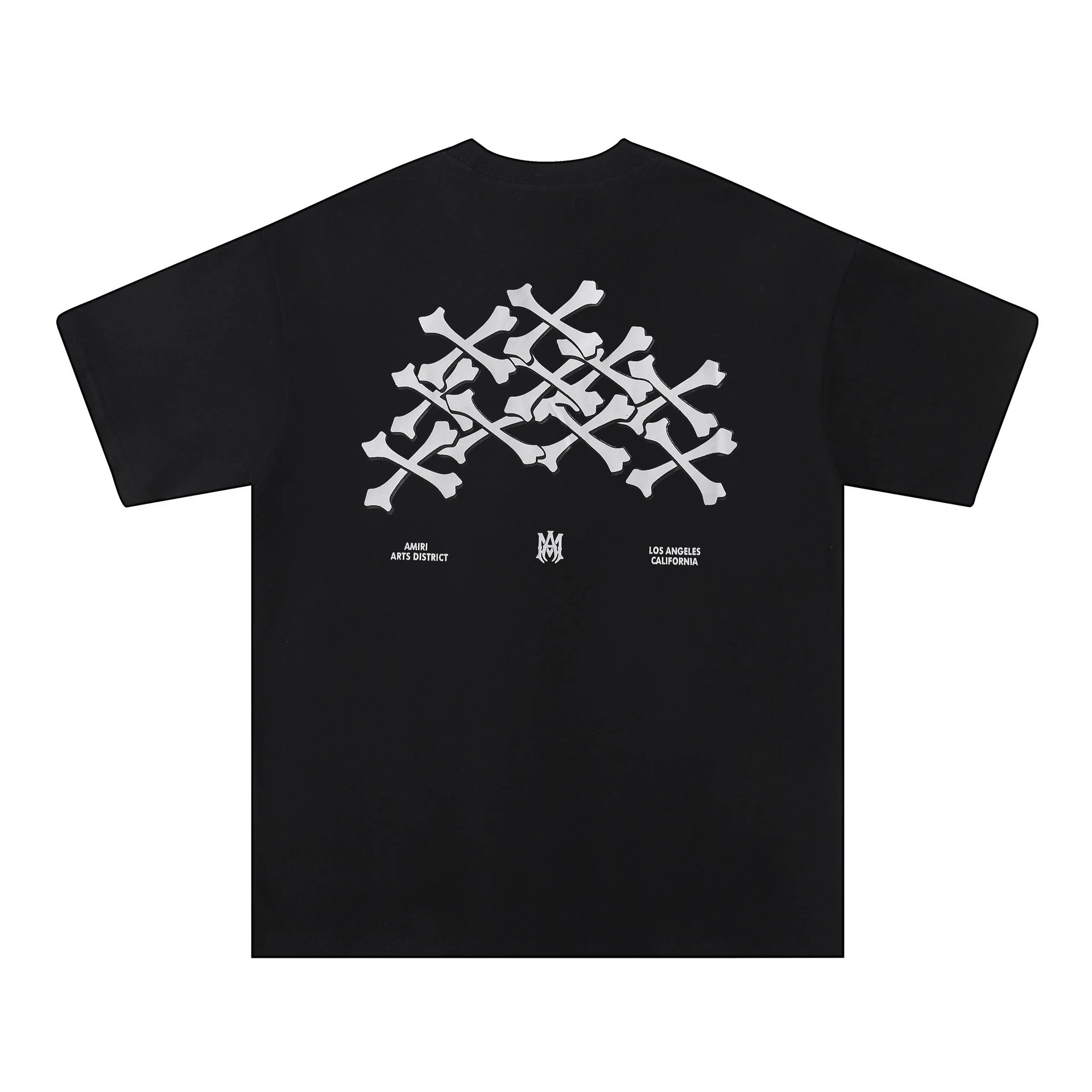Amiri Theatre Masks Rose Black T-Shirt - 18