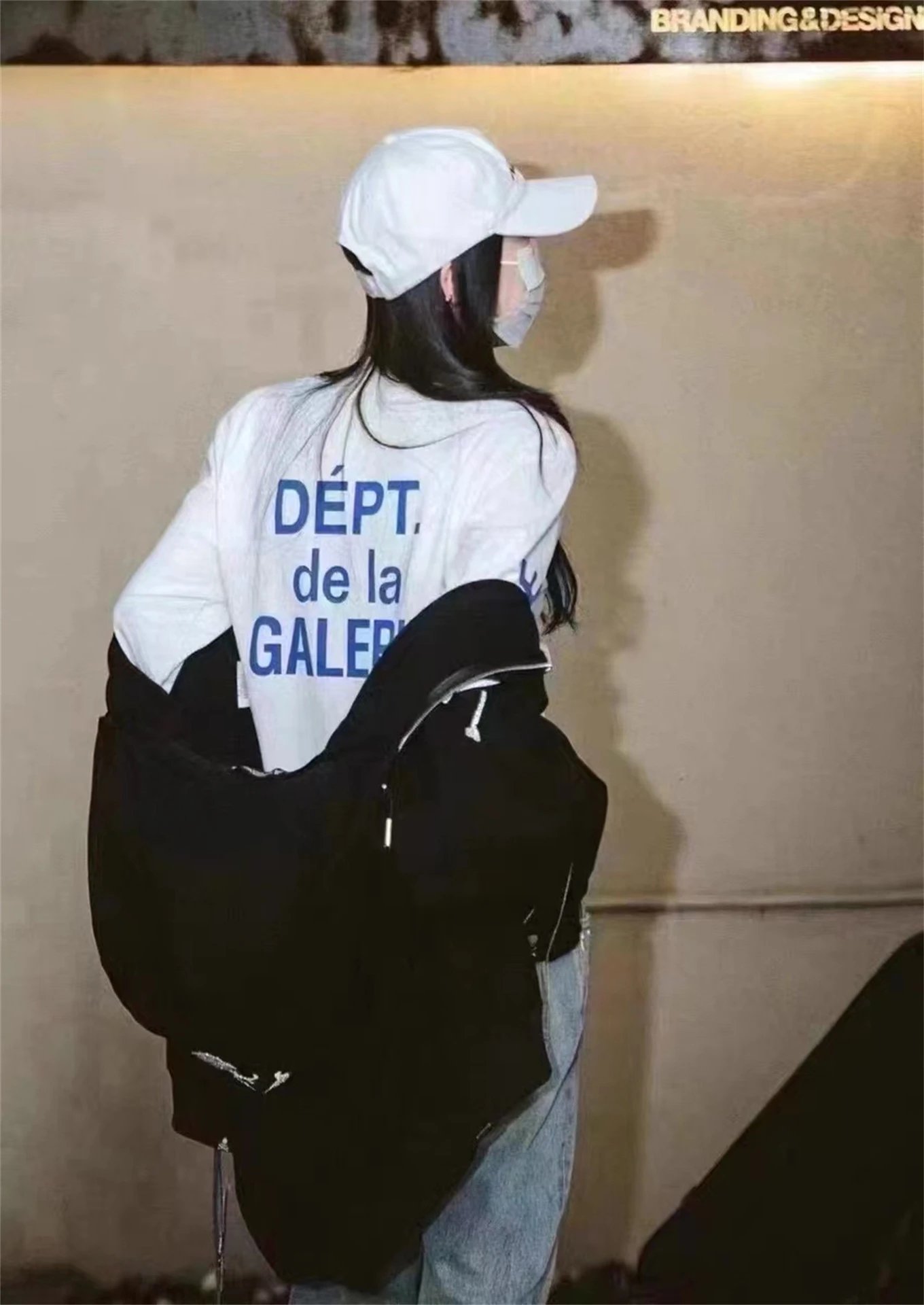 Gallery Dept. Hollywood Long Sleeve T-Shirt Black - 23