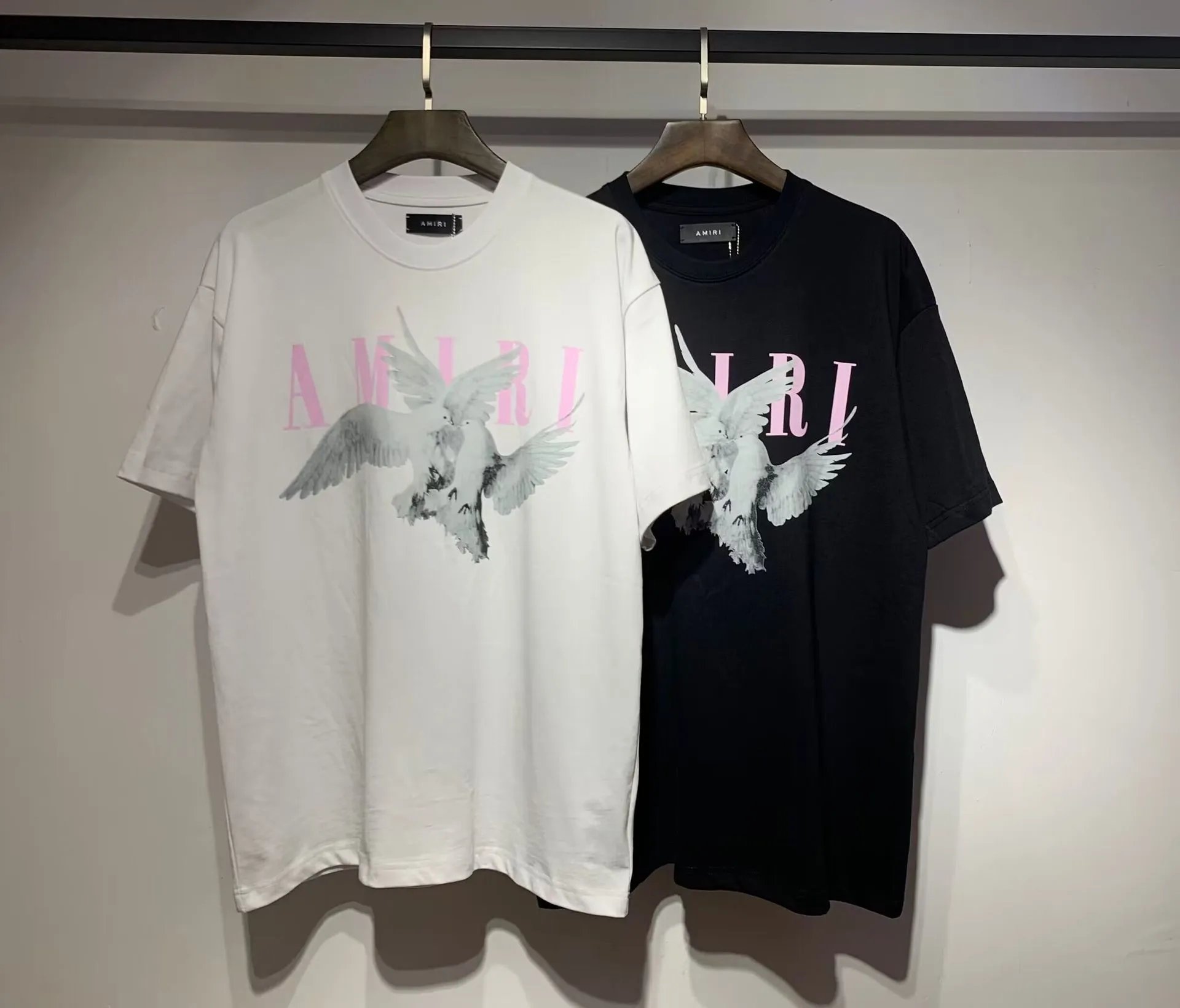 Amiri Palm Springs Graphic Print White T-Shirt - 10