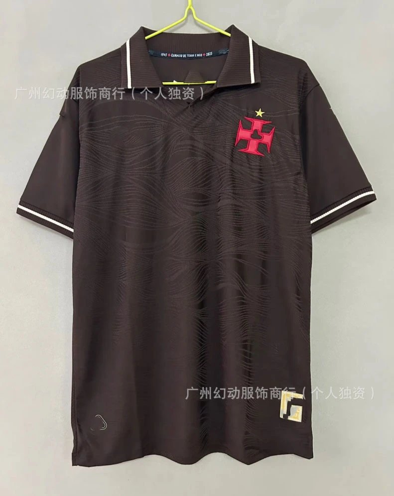 Design Football Jersey Pink with Navy Stripes - 17