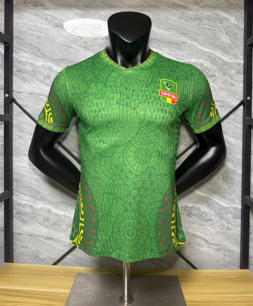 Design Algeria National Football Team Home Jersey Green Jersey - 12