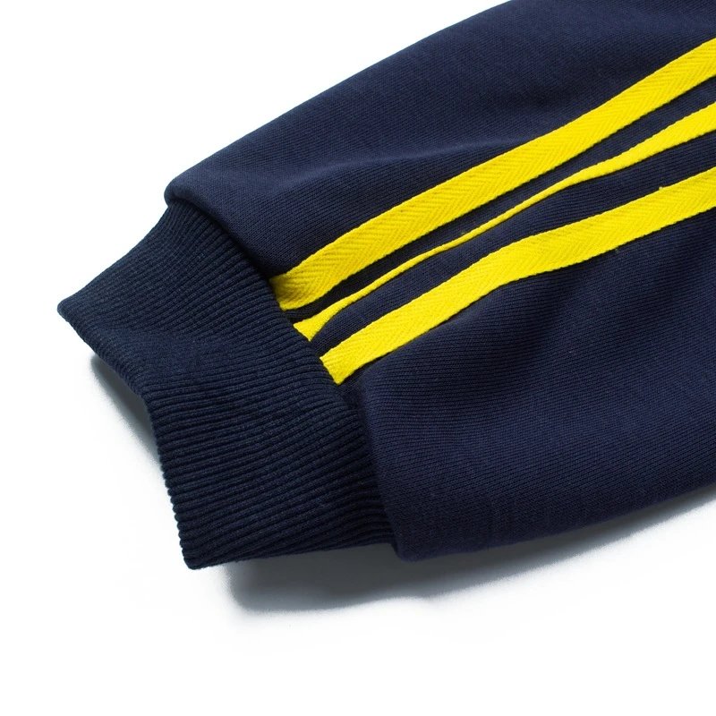 Four Cactus Everlasting Crown Track Jacket Navy Yellow Outerwear - 20