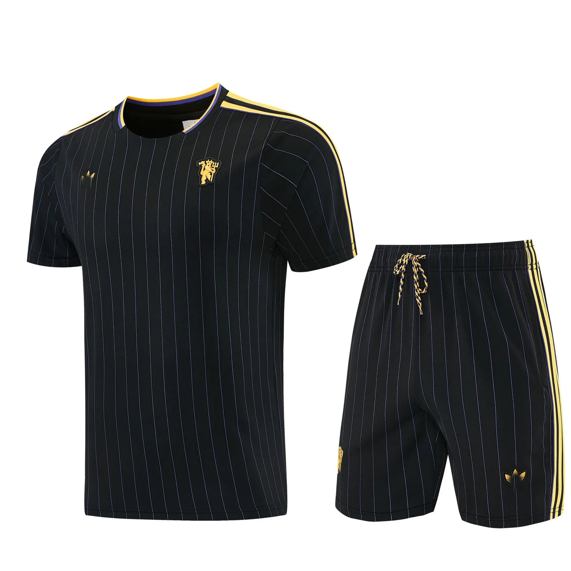 Chelsea FC x Adidas Originals Pinstripe Training Set White / Blue - 16