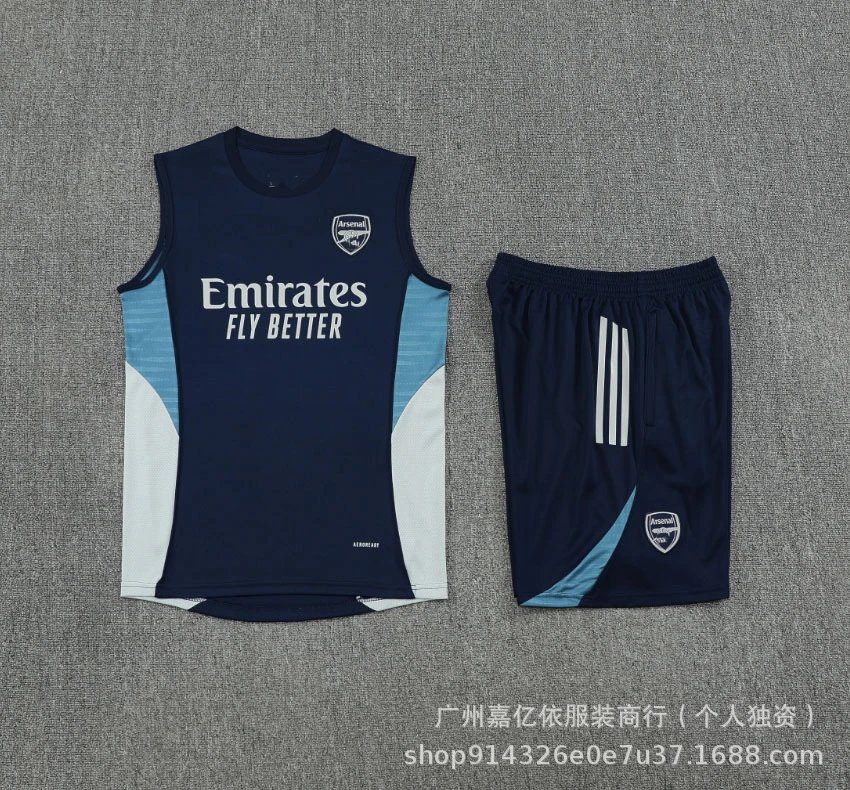 Design Coca-Cola x CyborgFit Cyberpunk Graphic Vest Top and Shorts Set Black / Blue Sets - 4