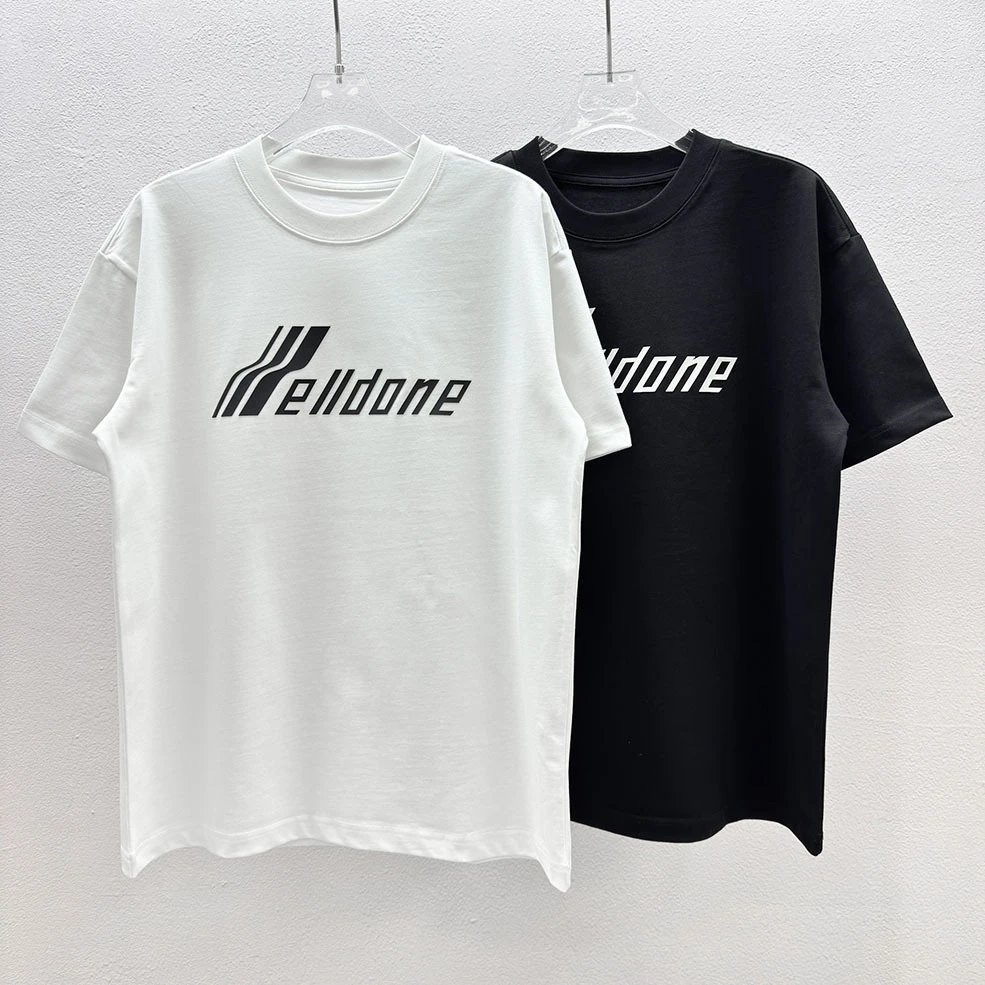 Design Abstract Line Art T-Shirt White and Black - 19