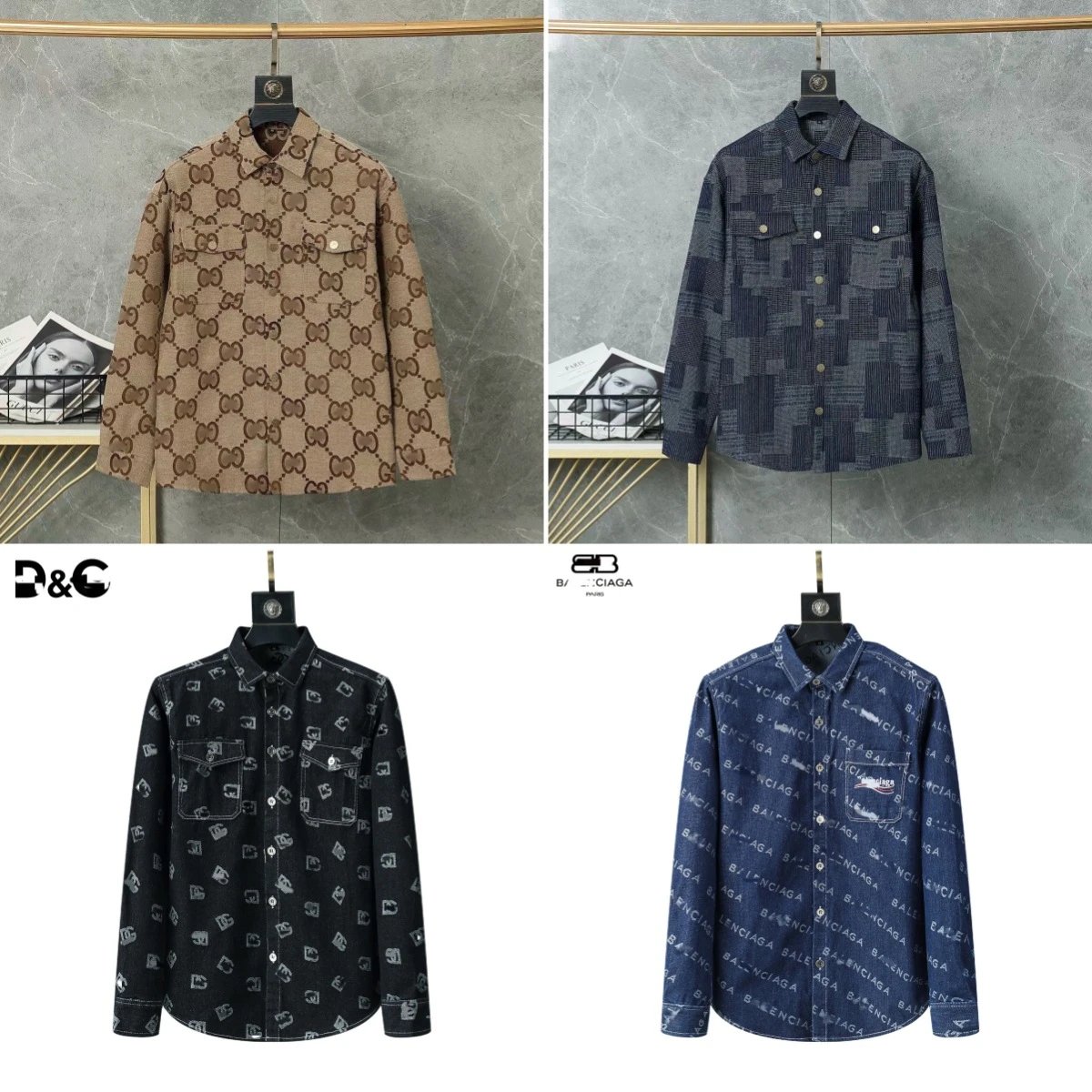 D&C Patterned Long S