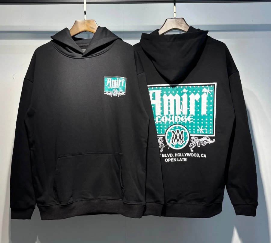 Amiri 3D Logo Hoodie Black - 8