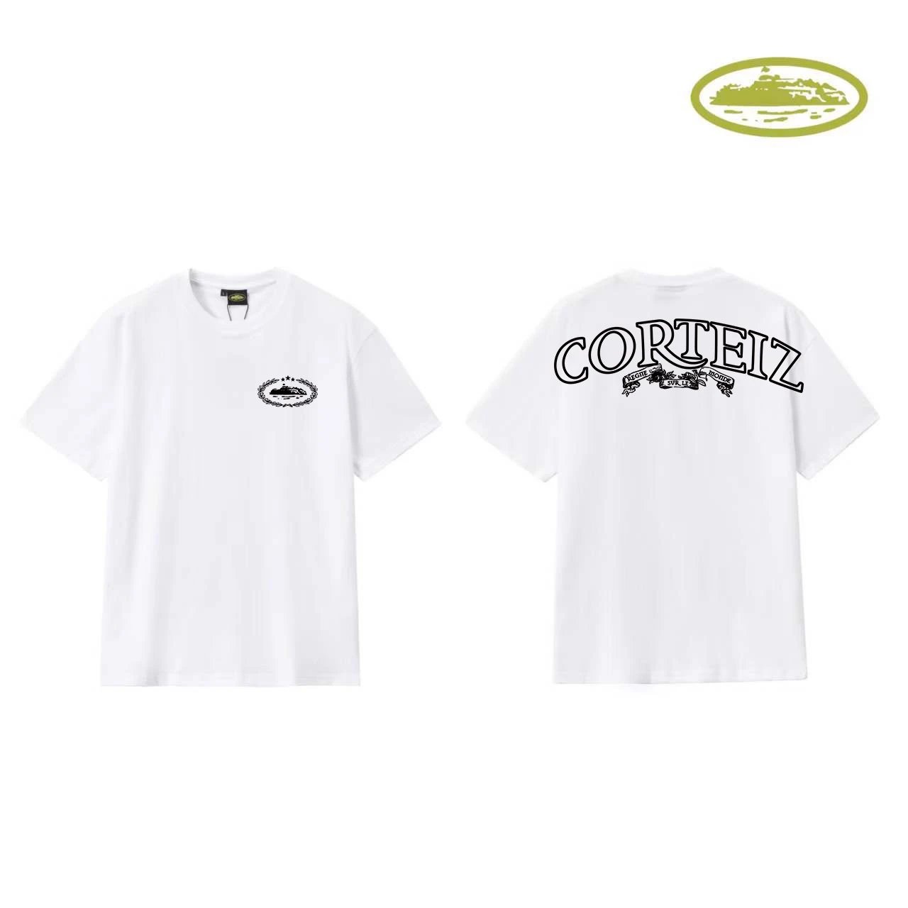 Corteiz Rules The World Black T-Shirt - 20