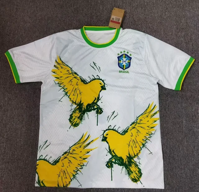 CBF Football Jerseys Brazil Graphic Print Special Edition product detail image 1