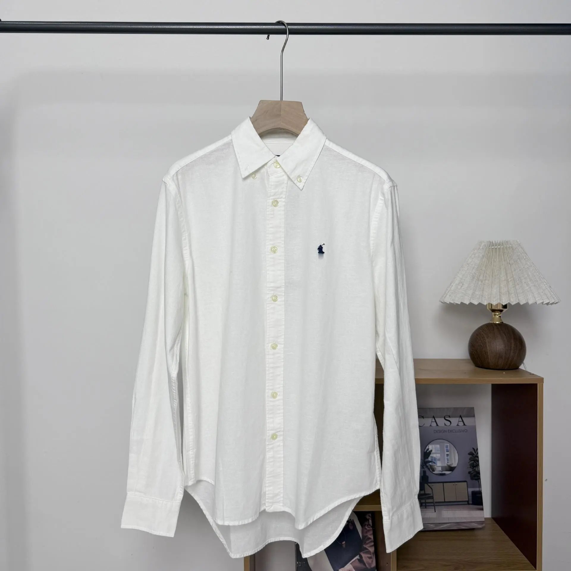 Polo Ralph Lauren Oxford Shirt Navy Blue - 6