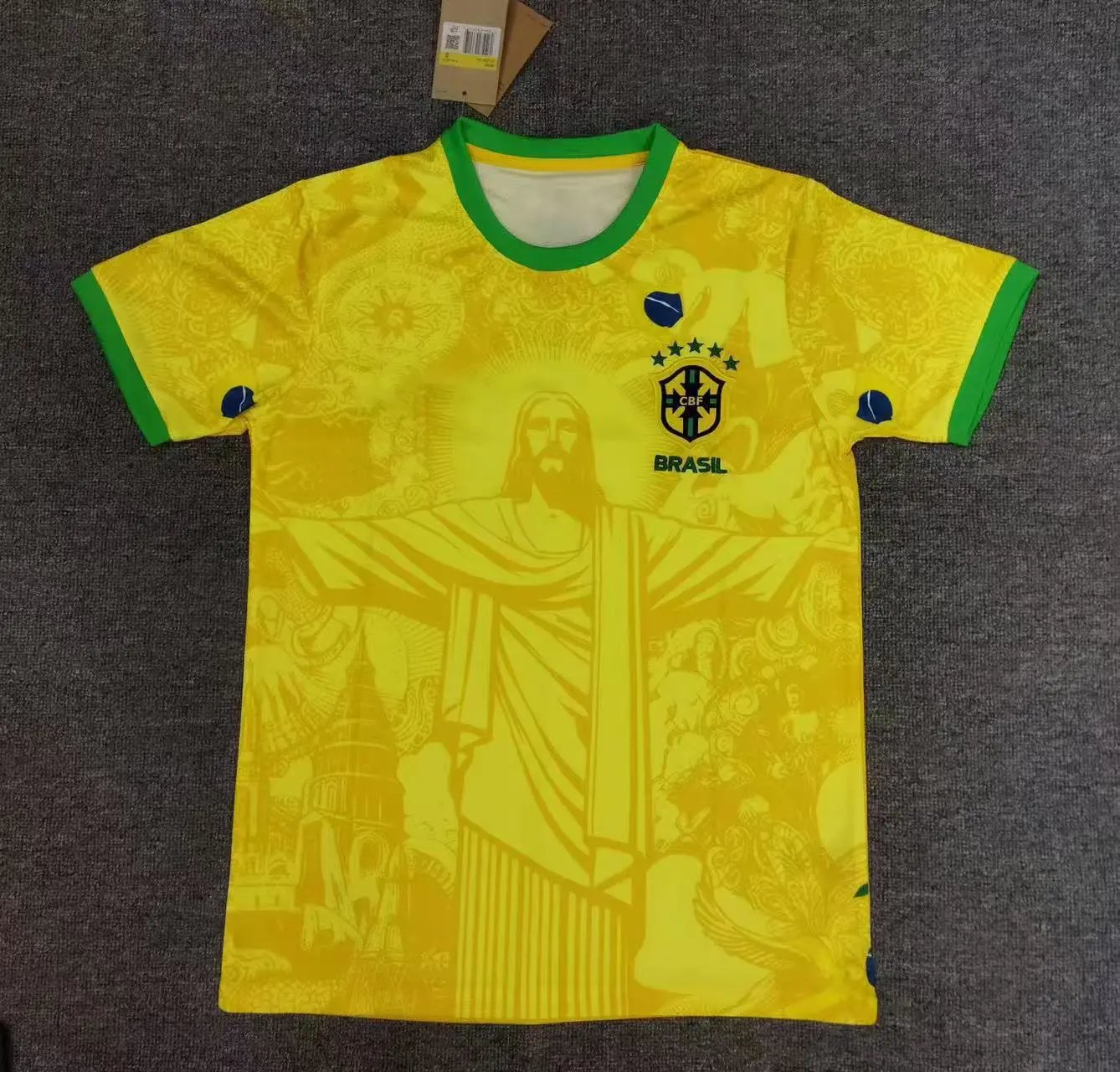 CBF Football Jerseys Brazil Graphic Print Special Edition — Special Edition 9