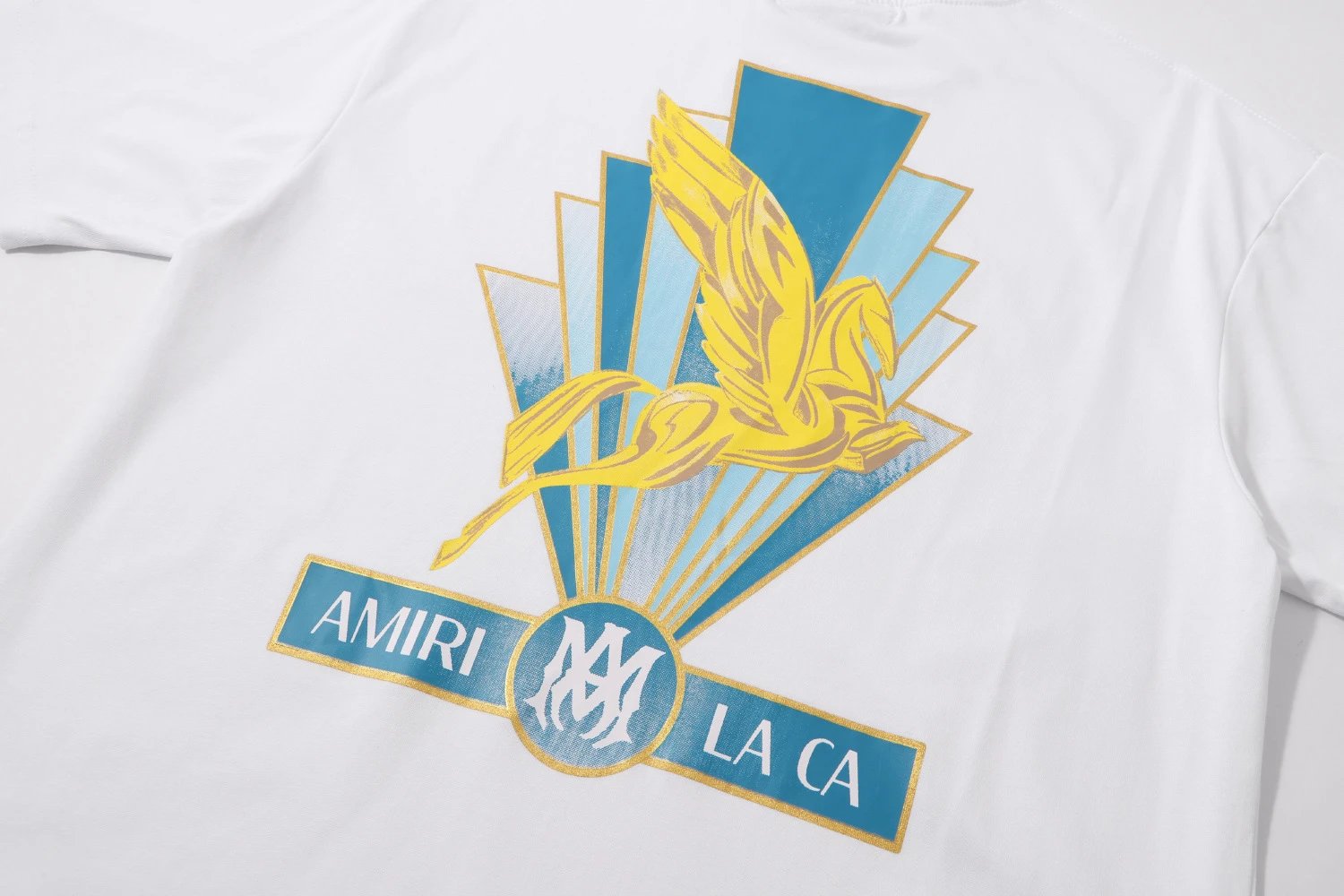 Amiri Snowflake Graphic Print White T-Shirt - 25