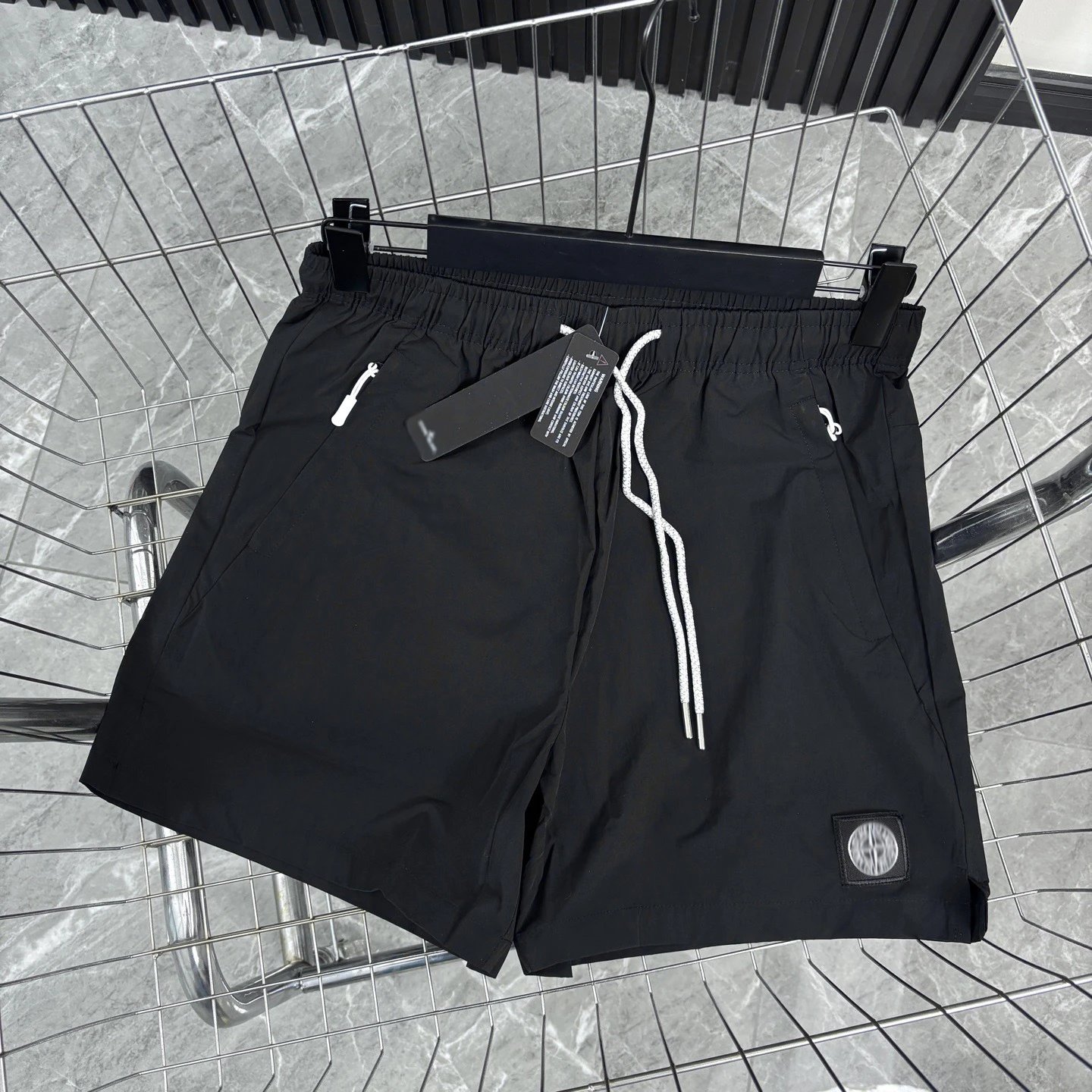 Stone Island Shadow Project Short Beige Technical Shorts - 7