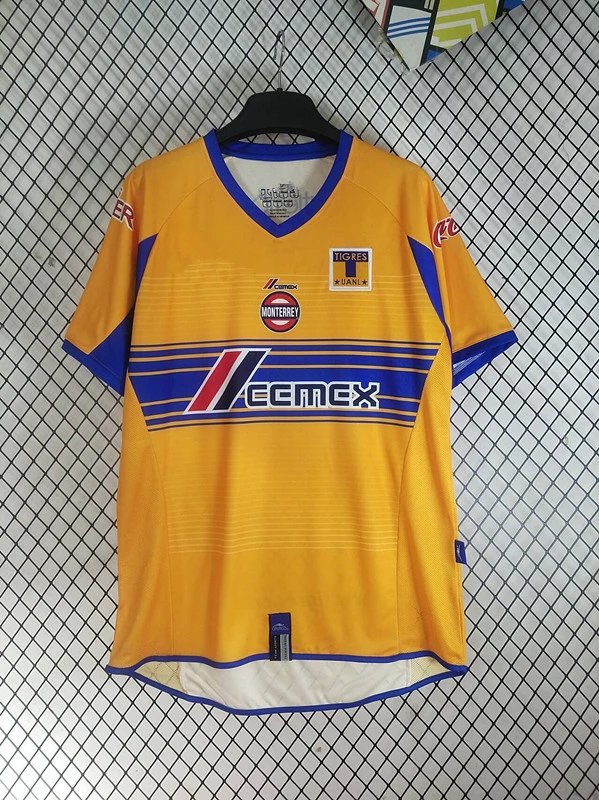 Design Tigres UANL x CEMEX 2010s Away Jersey Blue Yellow Jersey - 13