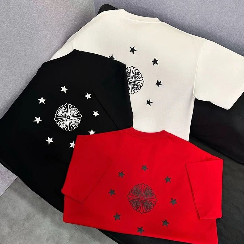 Design Gothic Letter M / L Red Oversized T-Shirt - 32