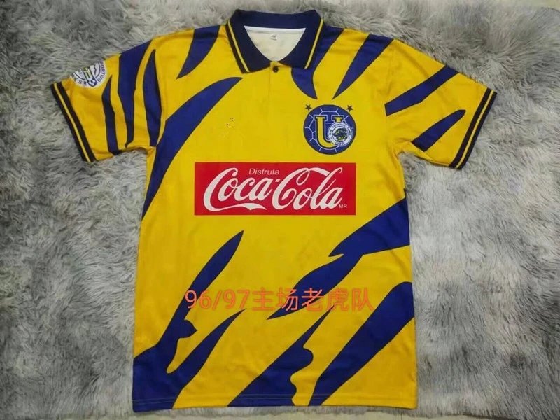 Design Tigres UANL x CEMEX 2010s Away Jersey Blue Yellow Jersey - 15