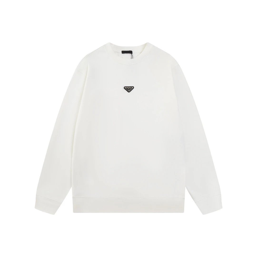 Prada Re-Nylon Logo Patch Black Hoodie - 15