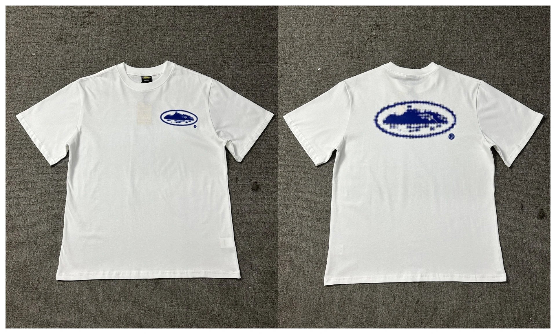 Design CRTZ Peace Inna World Graphic Print White T-Shirt T-Shirts - 31