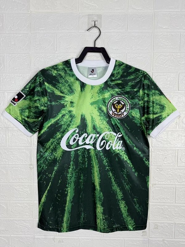 Design Coca-Cola x Club León Verdy 1996 Green Tie-Dye Soccer Jersey - 21