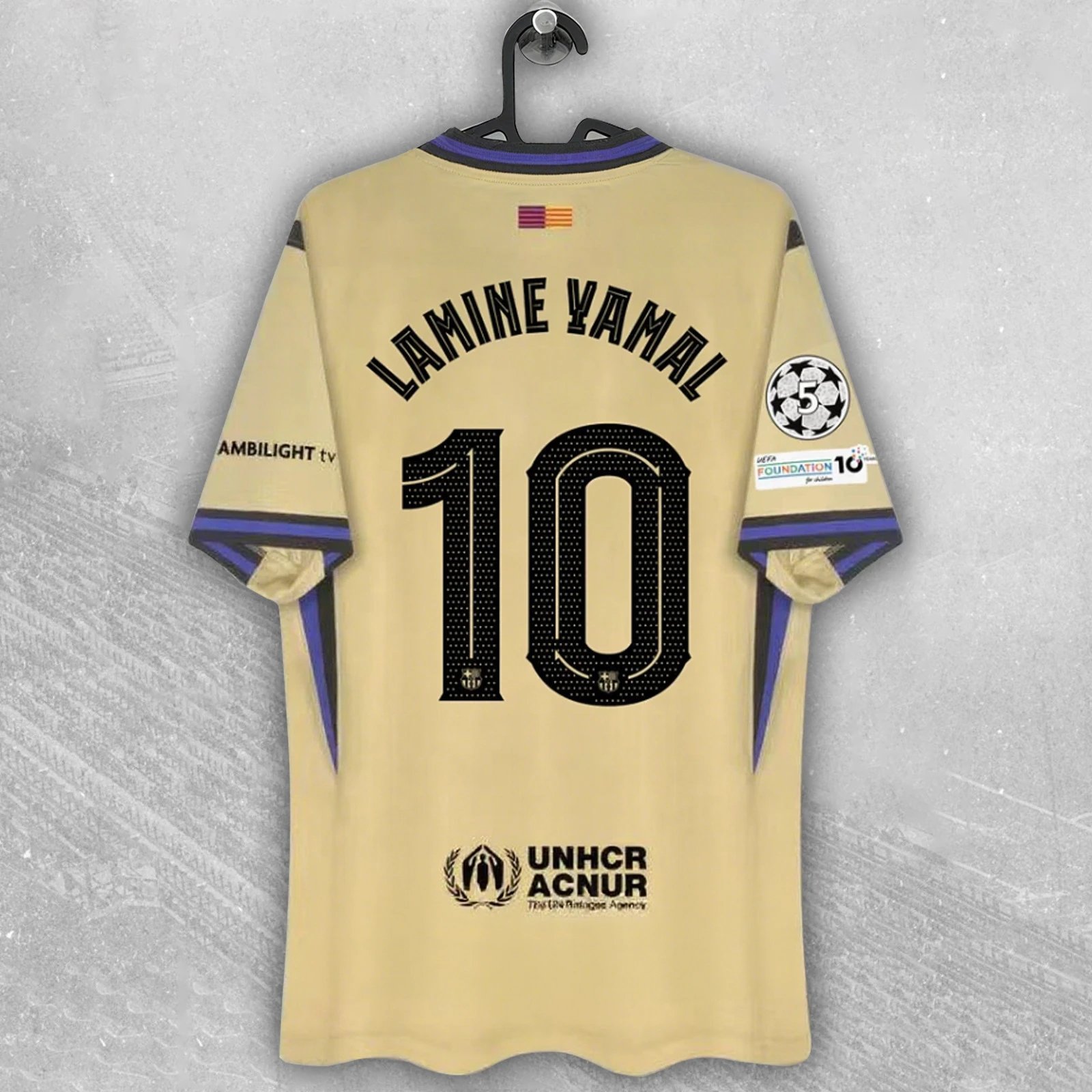 Design FC Barcelona x Nike Luis Díaz #14 Black Jersey - 8