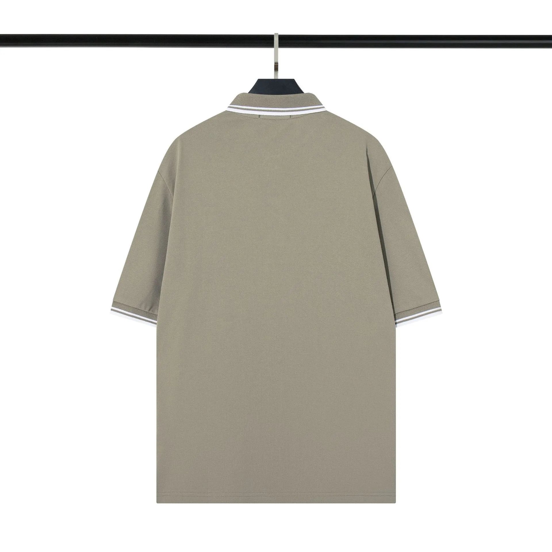 Design Polo Shirt Navy Piqué with Square Logo Patch - 8