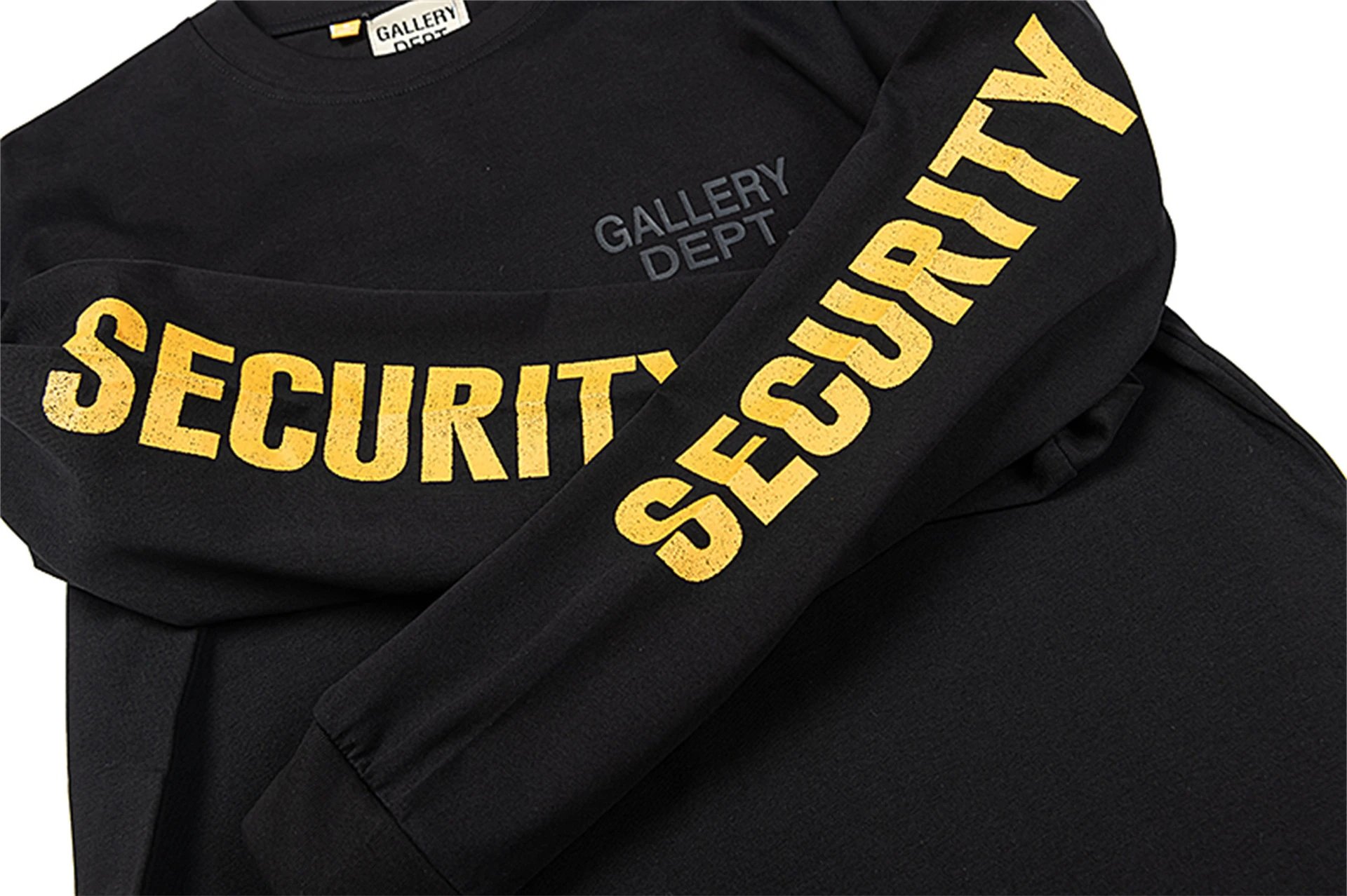 Gallery Dept. Hollywood Long Sleeve T-Shirt Black - 51