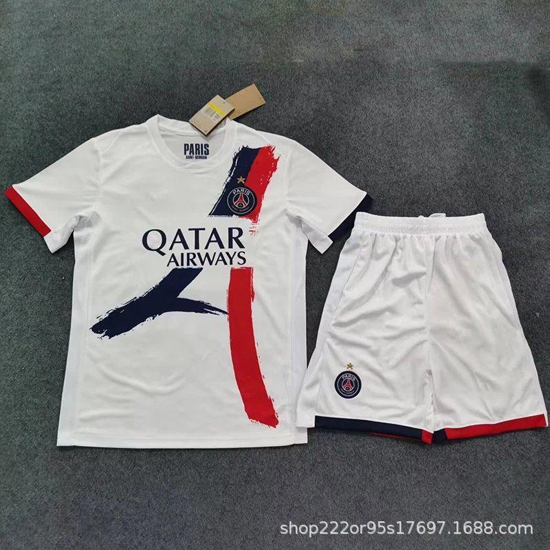 AFA Argentina National Team Home Jersey and Shorts Set White Blue Sets - 14