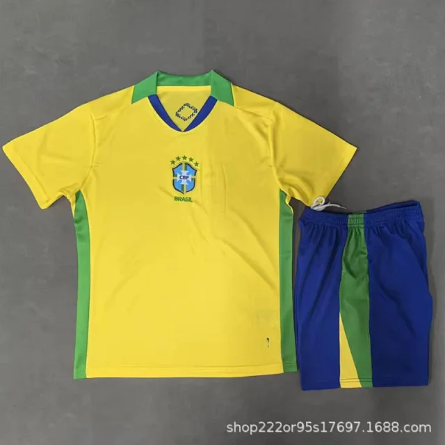 FC Barcelona Football Jerseys Children's jersey and shorts set product detail image 24