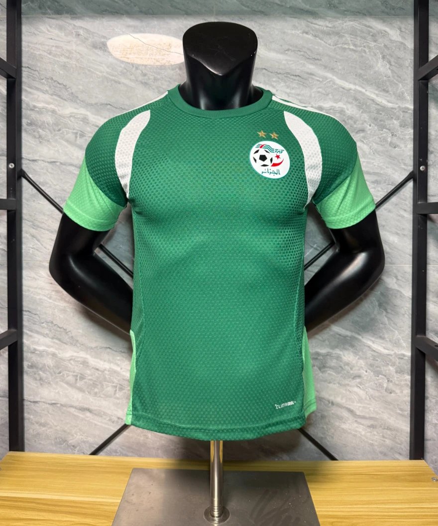 Design Algeria National Football Team Home Jersey Green Jersey - 9