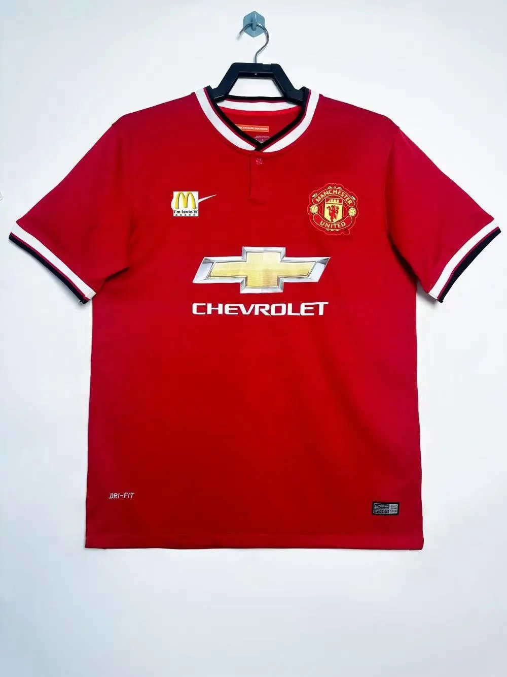 Umbro Manchester United 1996-97 Away Jersey Black - 6