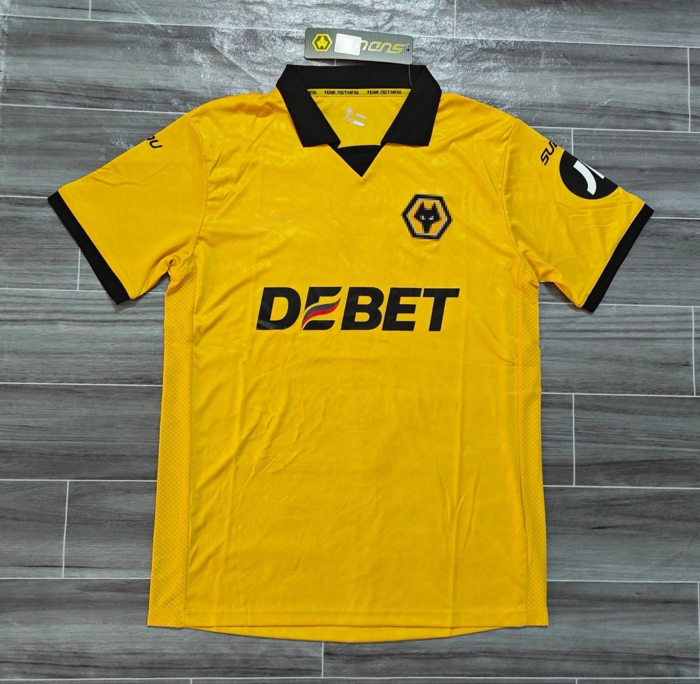 Macron Brighton & Hove Albion FC 2023-24 Away Jersey White and Lavender Stripe Jersey - 20