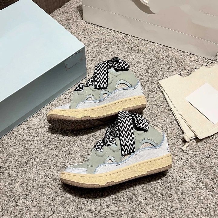 Off-White Odsy-1000 Light Gray and Lilac Sneakers Chunky Sneakers - 6