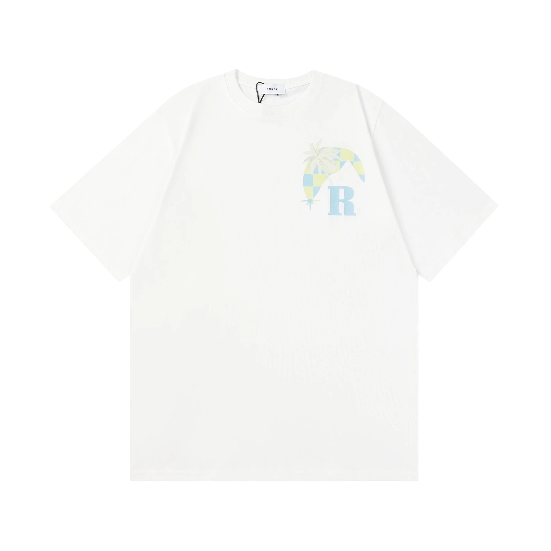 Rhude Graphic Print Cream T-Shirt - 15