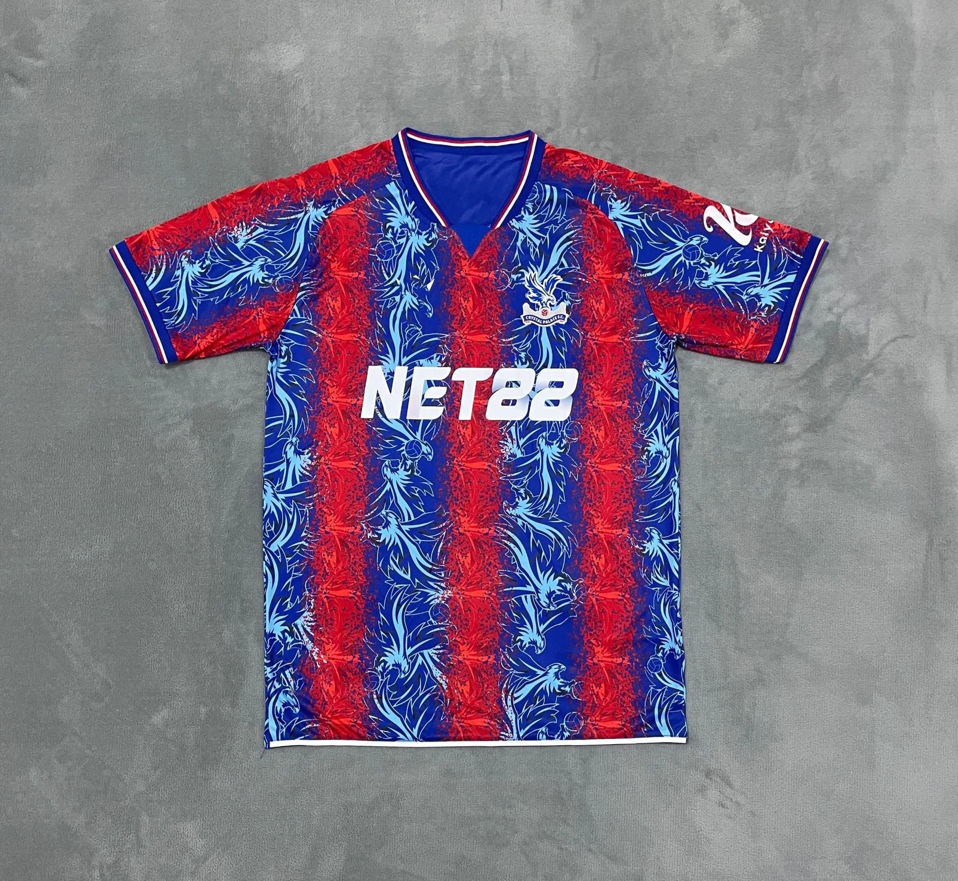 Design Everton FC 2023-24 Third Jersey Blue Abstract Pattern Jersey - 2