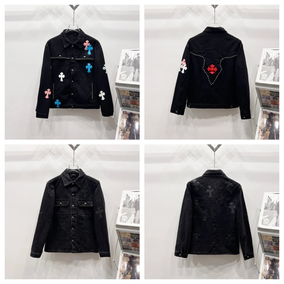 Black Denim Jacket W