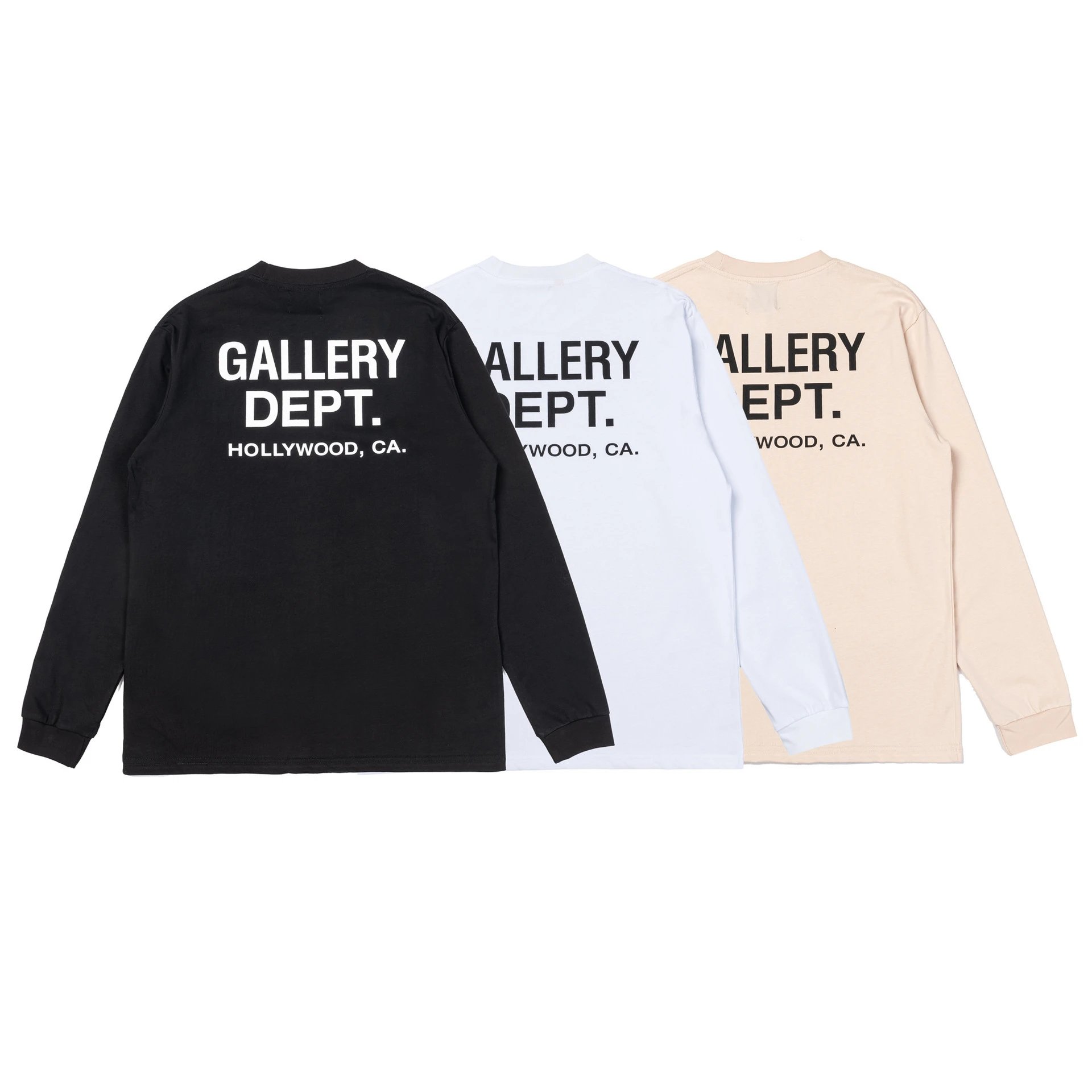 Gallery Dept. Hollywood Long Sleeve T-Shirt Black - 40