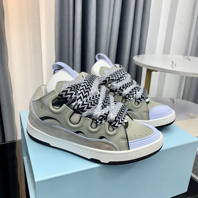 Lanvin Sneakers Curb oversized-lace product detail image 13