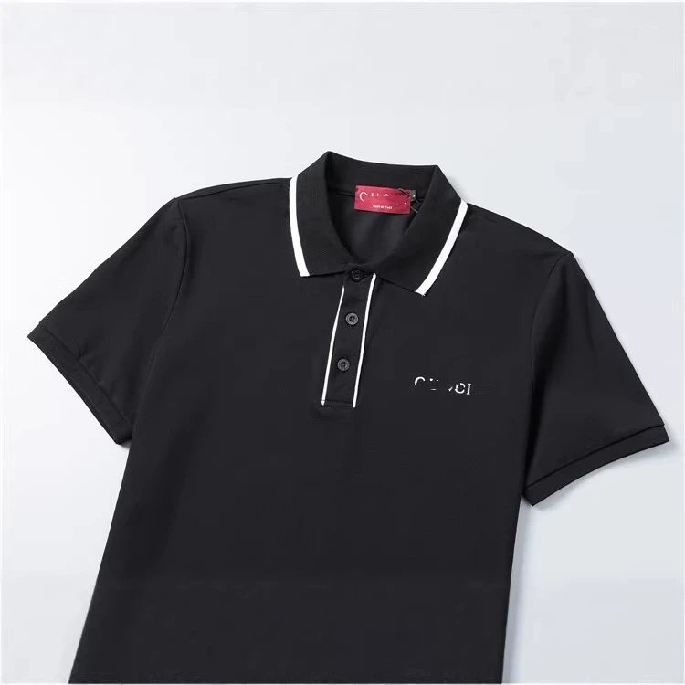 Unbranded Short-sleeve polo shirts with assorted logo and stripe designs image 4