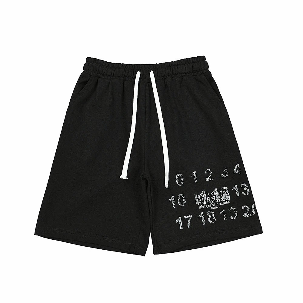 Off-White Zippered Drawstring Shorts Gray - 12