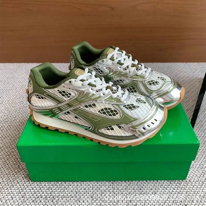 Asics Gel-Kayano 14 Pink Silver Mesh Sneakers Running Shoes - 8