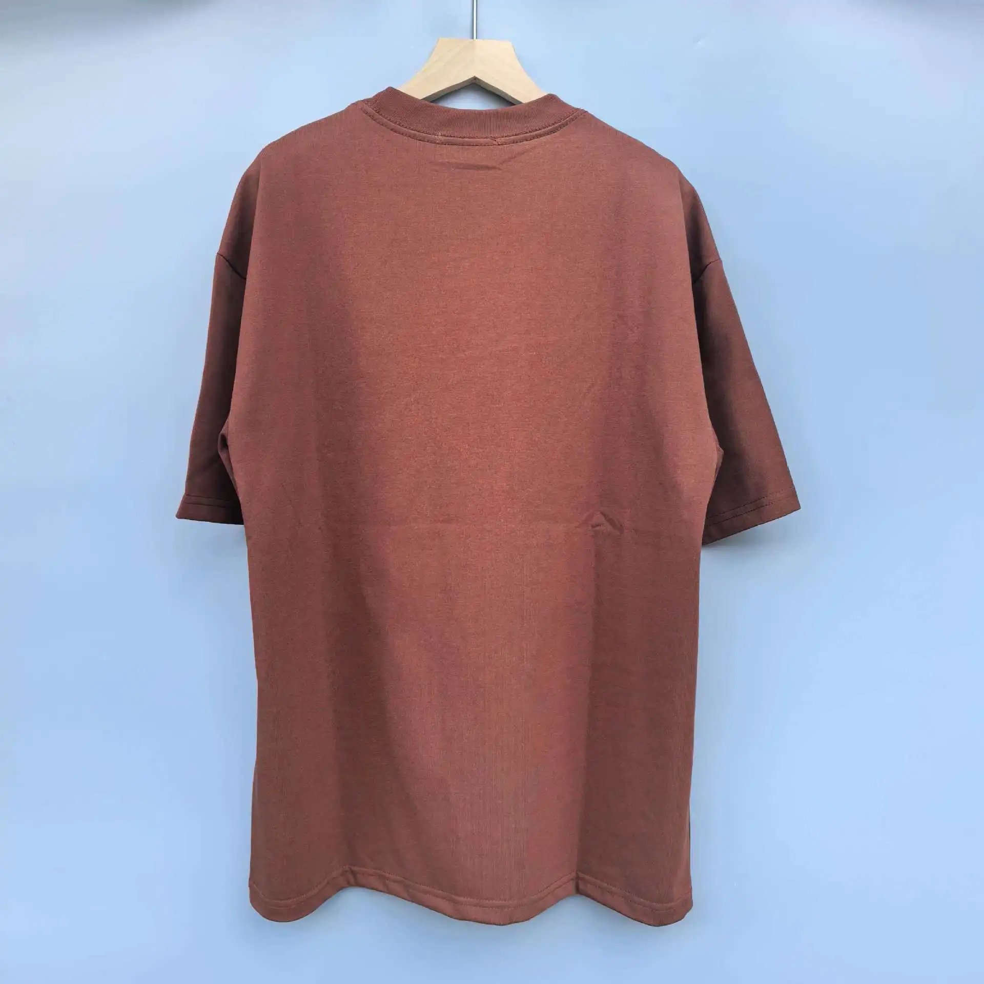 Design Minimalist Patch T-Shirt Dusty Pink T-Shirt - 9
