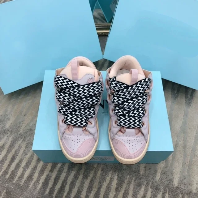 Lanvin Sneakers Curb oversized-lace product detail image 21