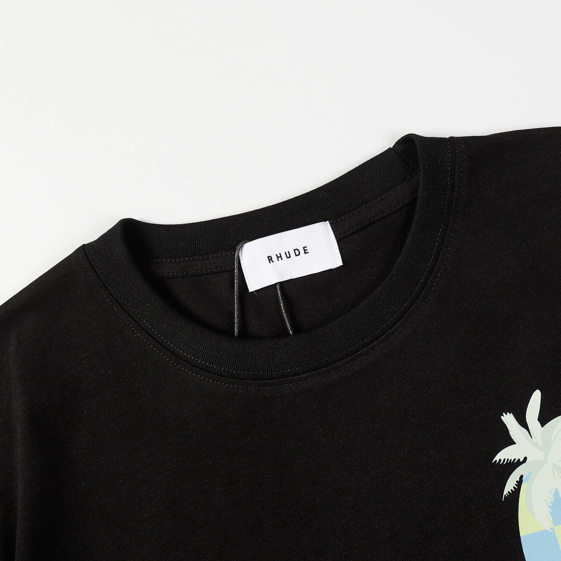 Rhude Graphic Print Cream T-Shirt - 27