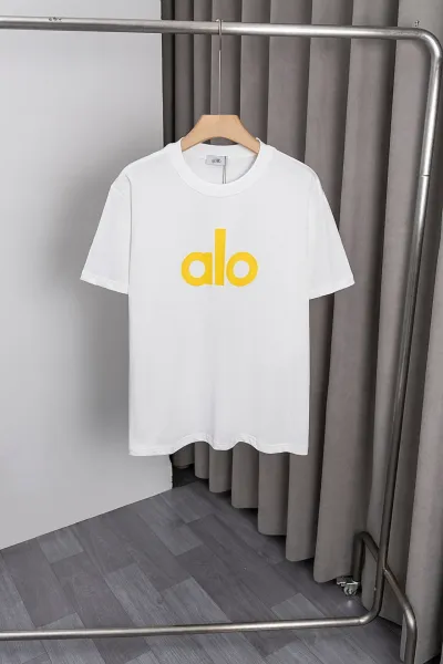 Alo Alo Logo White T-Shirt - 1