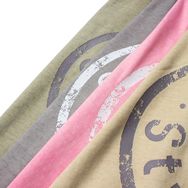 Acne Studios Logo Print Washed Gray T-Shirt - 13