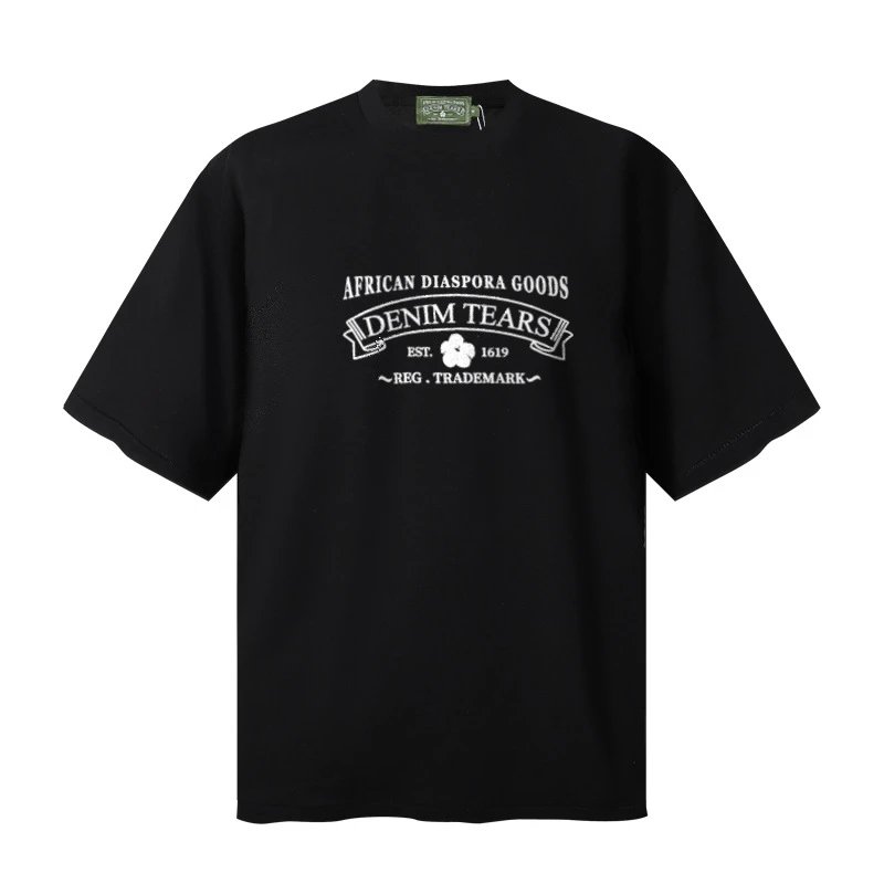 Design Another Country Map Print Black T-Shirt - 37