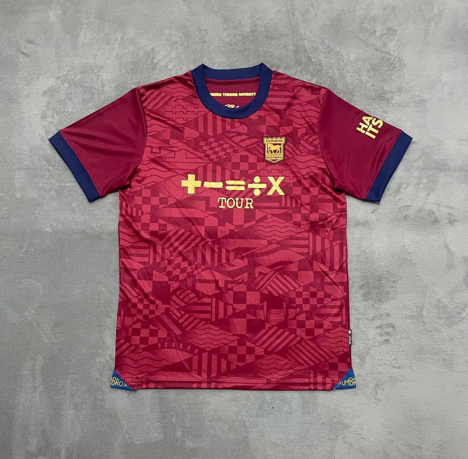 Design Everton FC 2023-24 Third Jersey Blue Abstract Pattern Jersey - 11