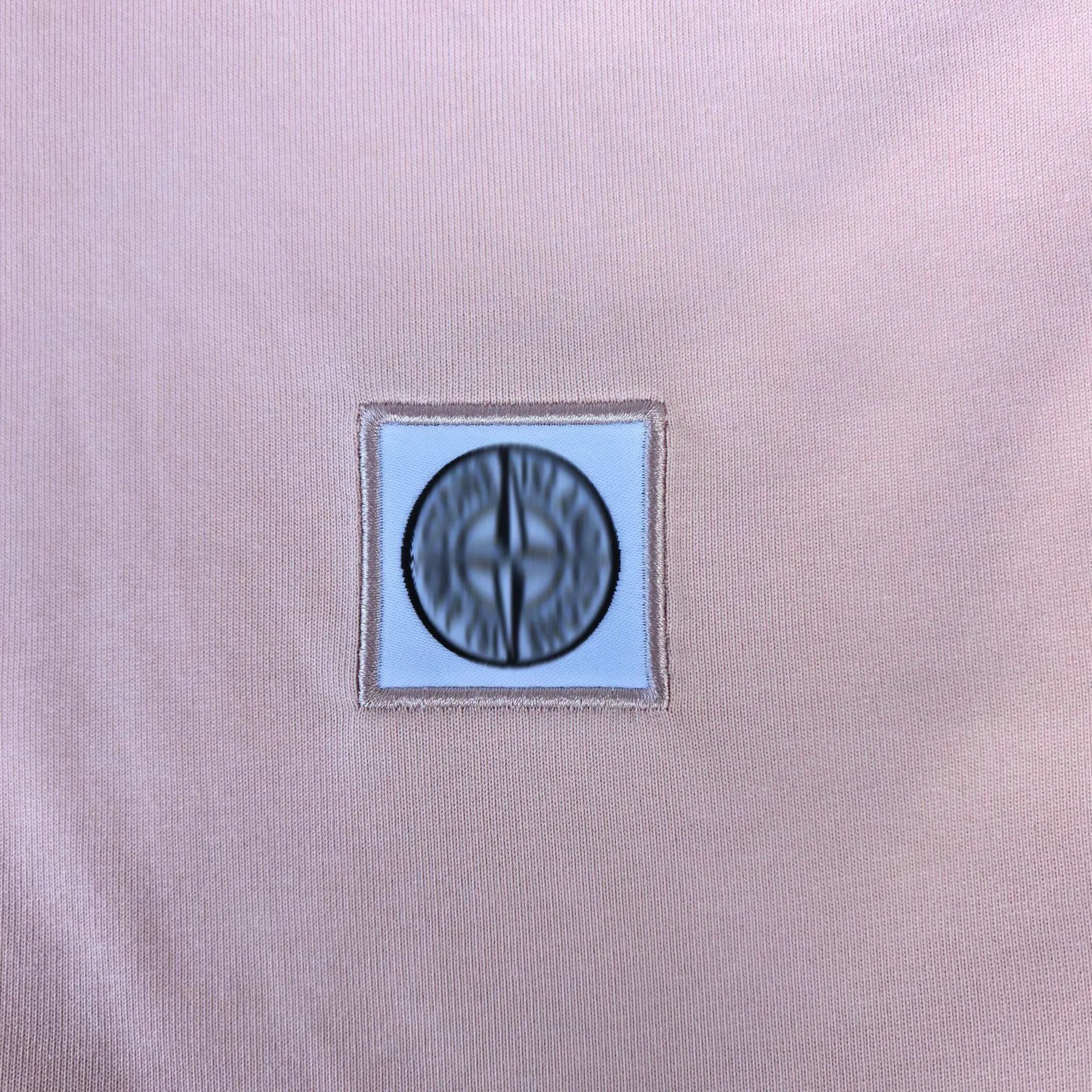 Design Minimalist Patch T-Shirt Dusty Pink T-Shirt - 30