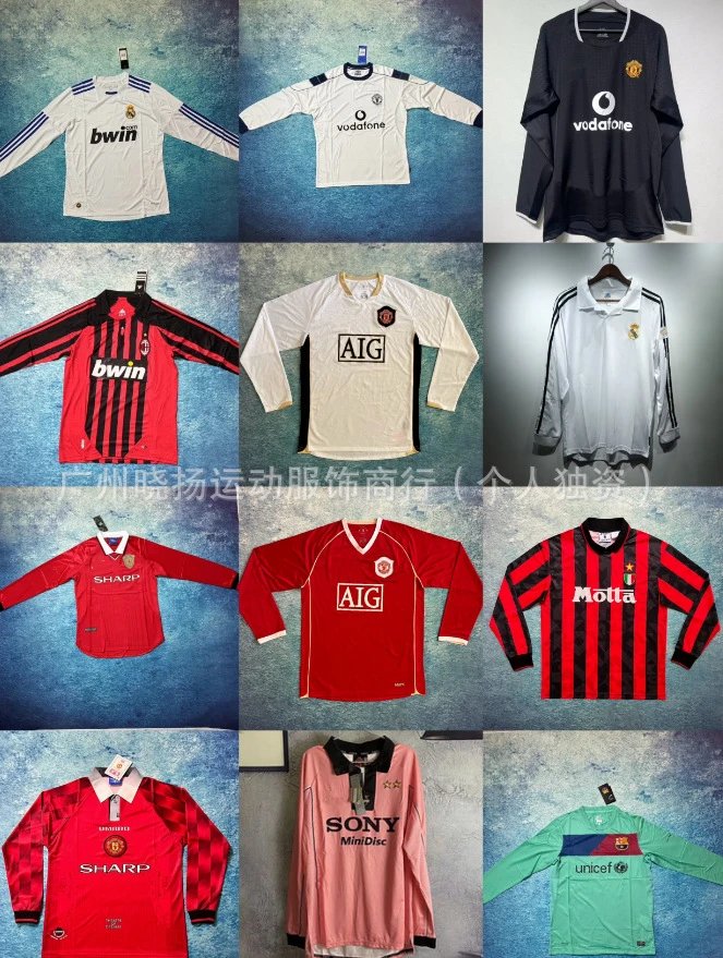 Adidas Newcastle United 1995-96 Home Jersey Black White Striped Long Sleeve Football Shirt - 13