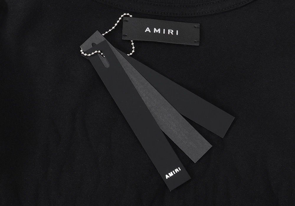 Amiri Palm Springs Graphic Print White T-Shirt - 40